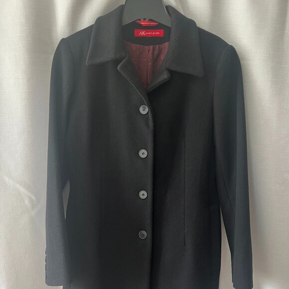 Ann Klein Car Coat 100%Wool - Picture 2 of 3